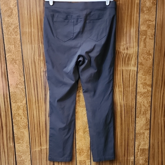 Rafaella Comfort Gray Trousers Size 12 - Picture 5 of 7
